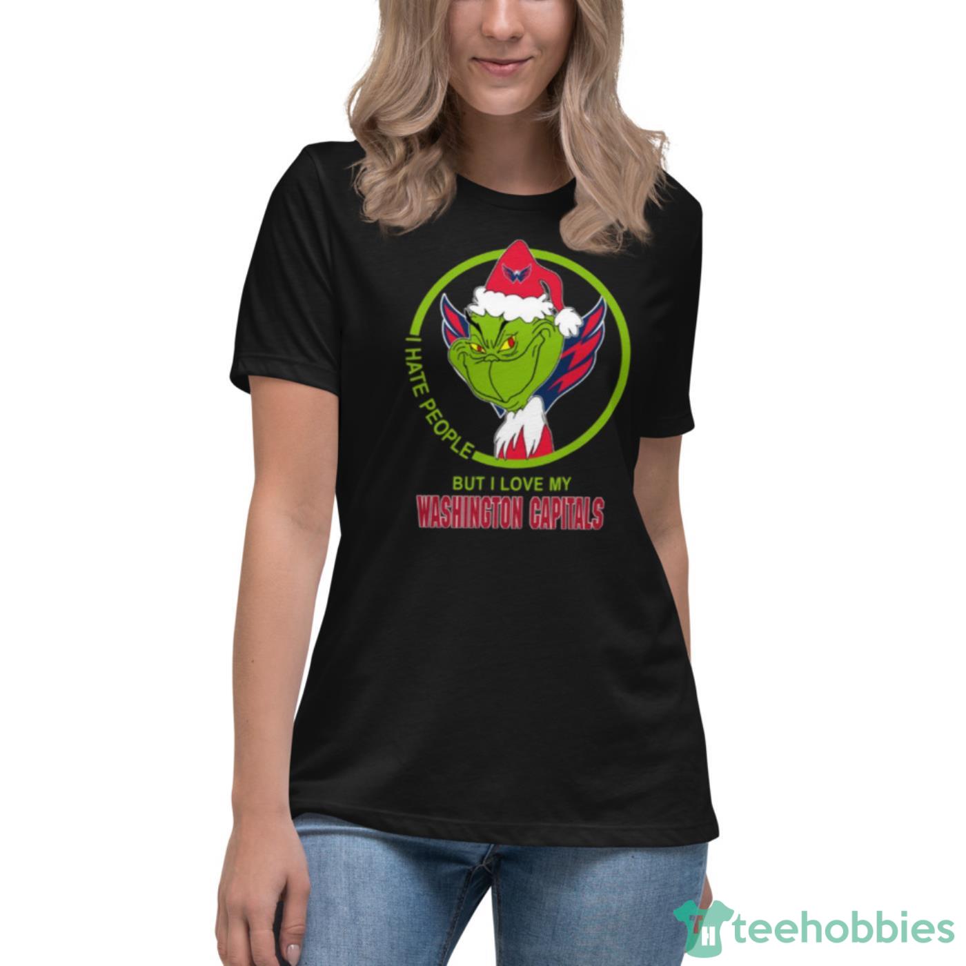 New York Yankees MLB Christmas Grinch I Hate People But I Love My Favorite  Baseball Team Long Sleeve T-Shirt