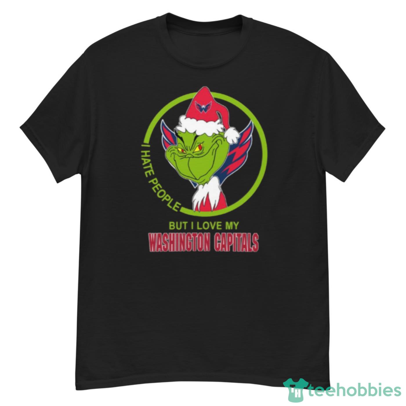 Washington Nationals Funny Grinch Christmas AOP Sweater