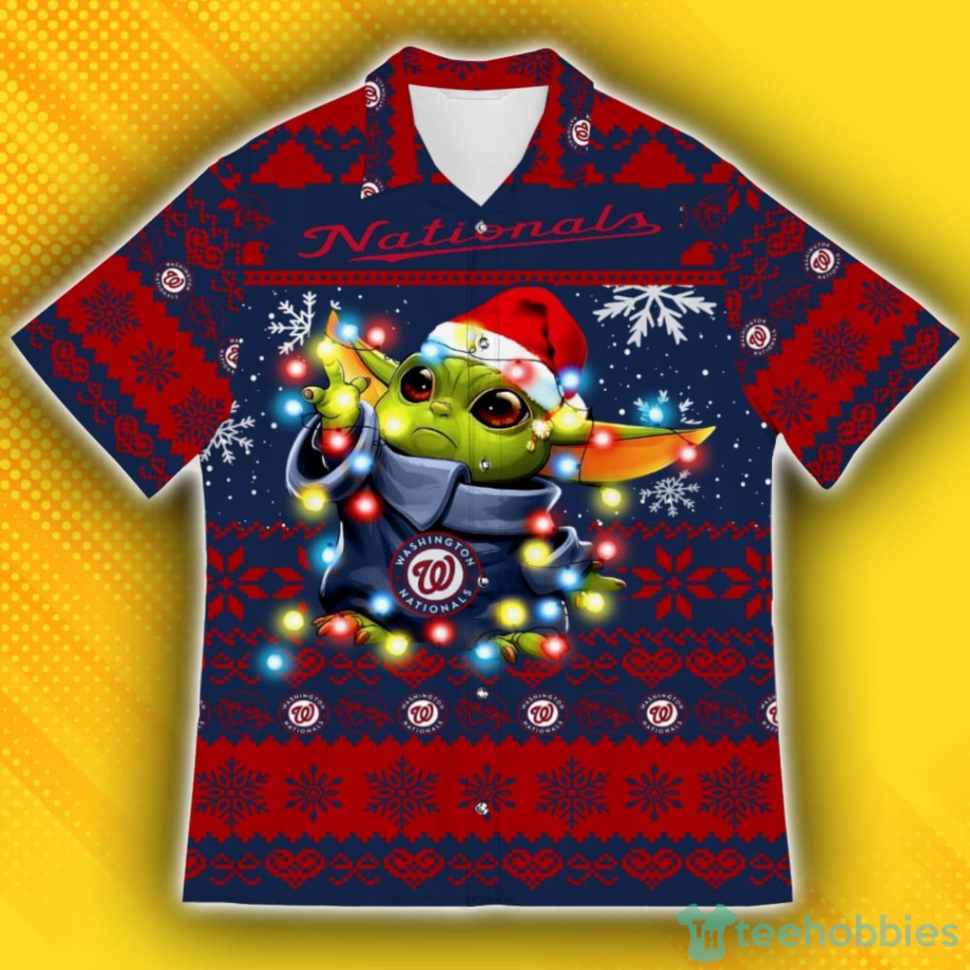 Washington Nationals Baby Yoda Star Wars American Ugly Christmas