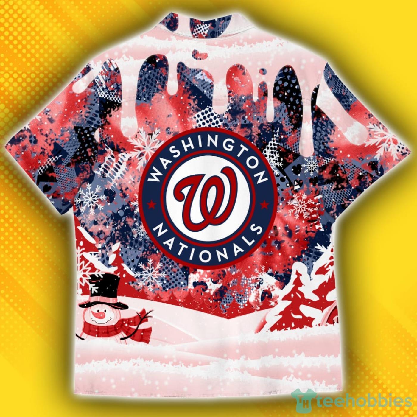 Washington Nationals Snoopy Dabbing The Peanuts Pattern Hawaiian Shirt