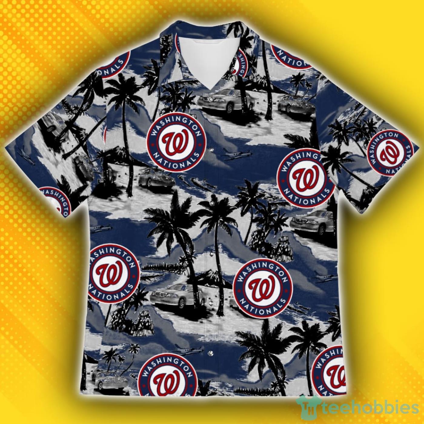 Washington Nationals Sports American Tropical Patterns Hawaiian Shirt Product Photo 1