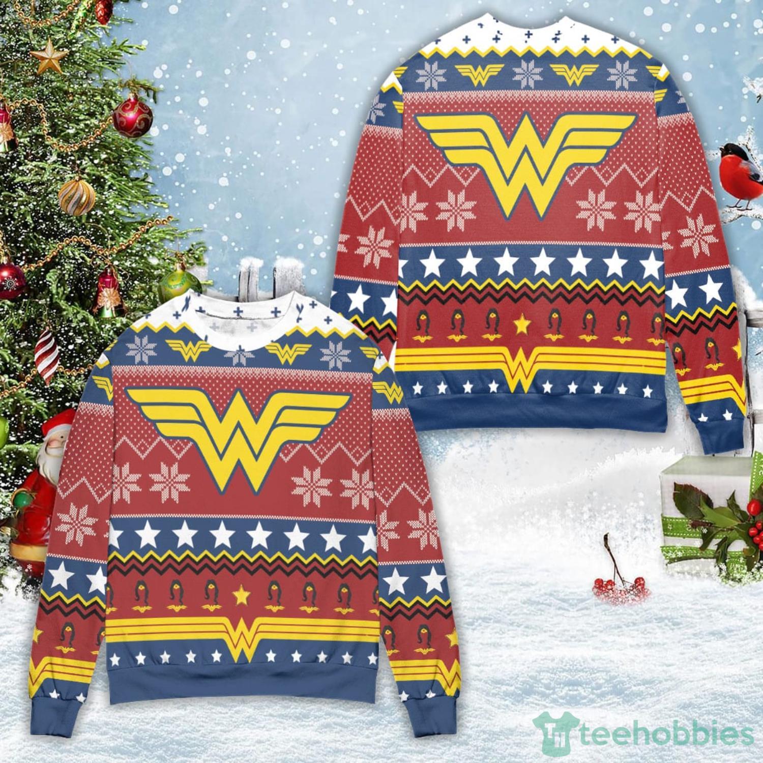 Wonder woman sale ugly sweater