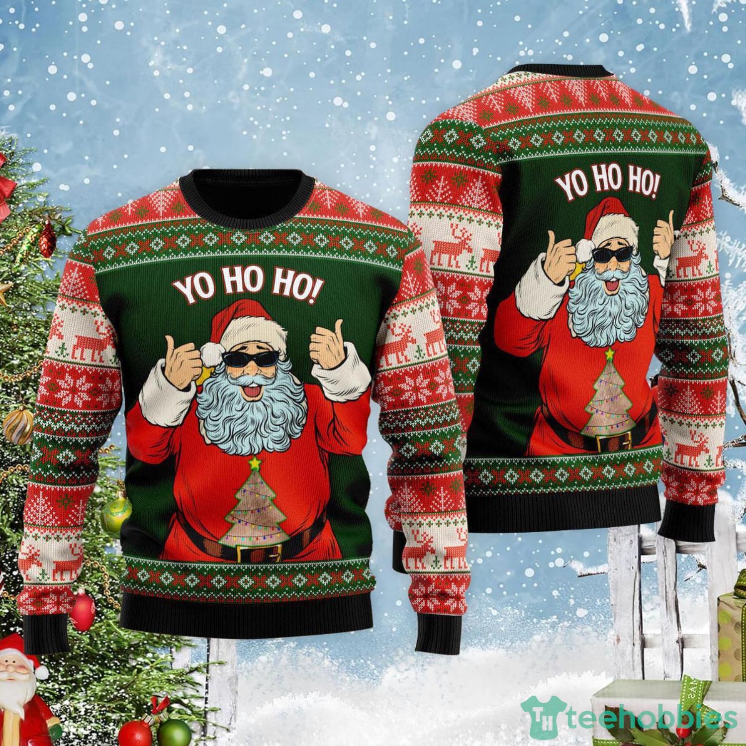 Ho Ho Ho Buccaneers Fans Funny Gift Ugly Christmas Sweater