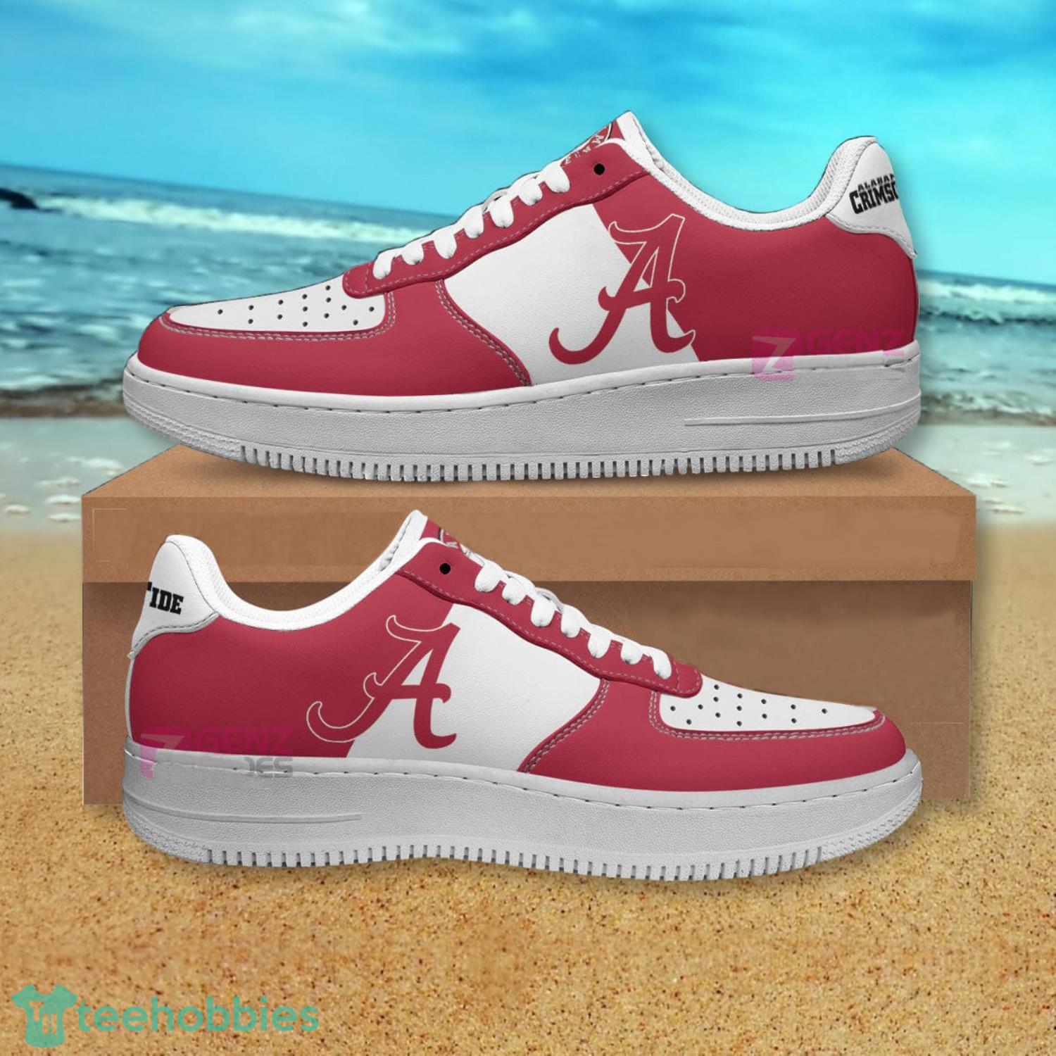 Alabama Crimson Tide NFL Logo Air Force Shoes Gift For Fans Product Photo 1 Alabama Crimson Tide NFL Logo Air Force Shoes Gift For Fans Product Photo 1