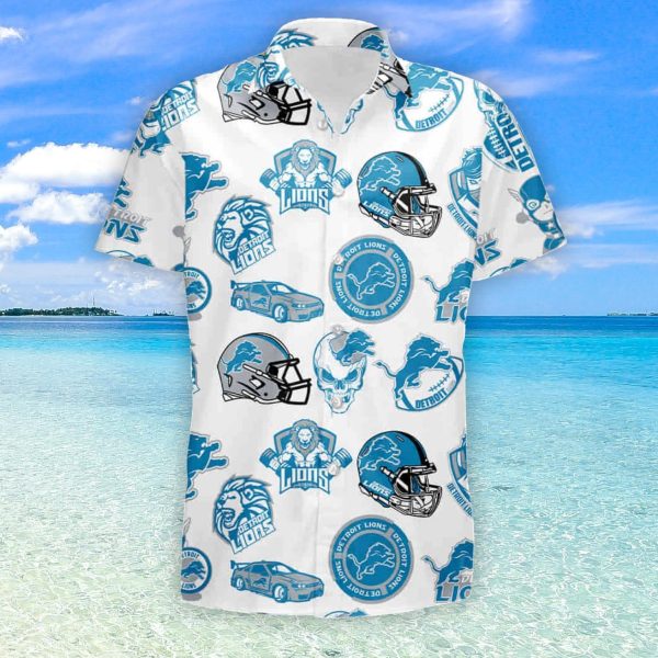 amazing detroit lions nfl hawaii summer hawaiian shirt and short 600x600px Amazing Detroit Lions Nfl Hawaii Summer Hawaiian Shirt And Short