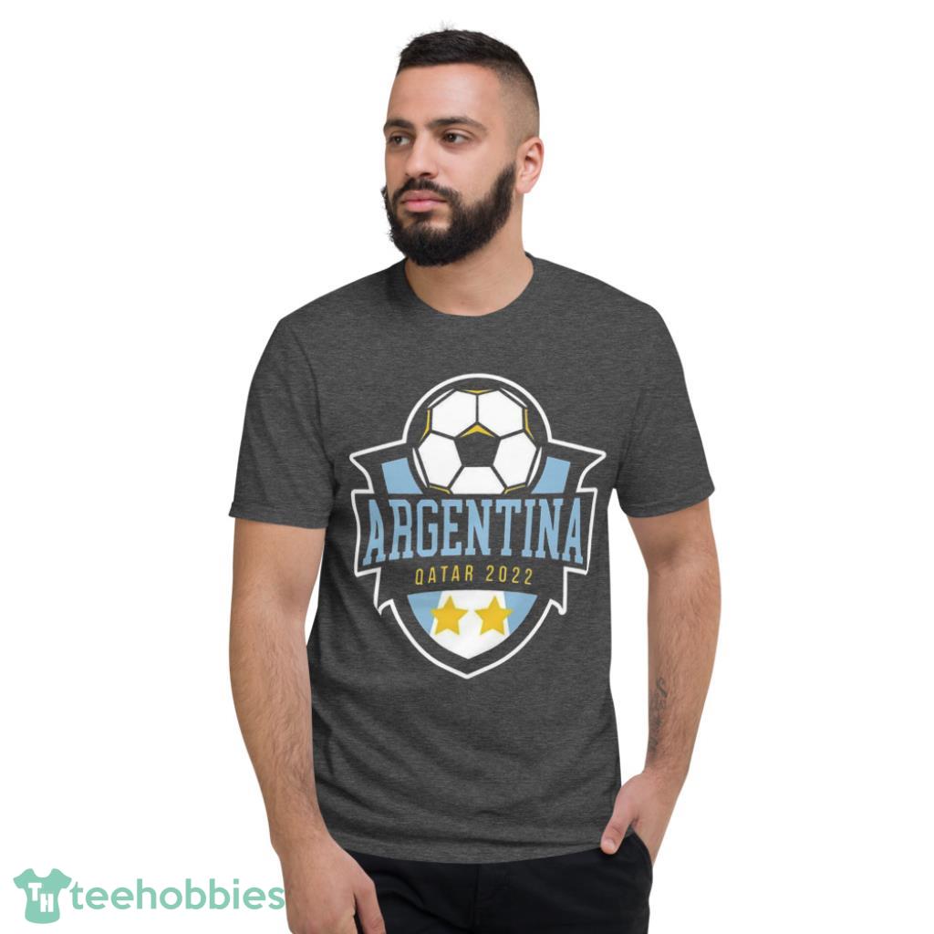 Argentina FIFA World Cup Qatar 2022 Unisex T-Shirt - Short Sleeve T-Shirt-1 Argentina FIFA World Cup Qatar 2022 Unisex T-Shirt - Short Sleeve T-Shirt-1