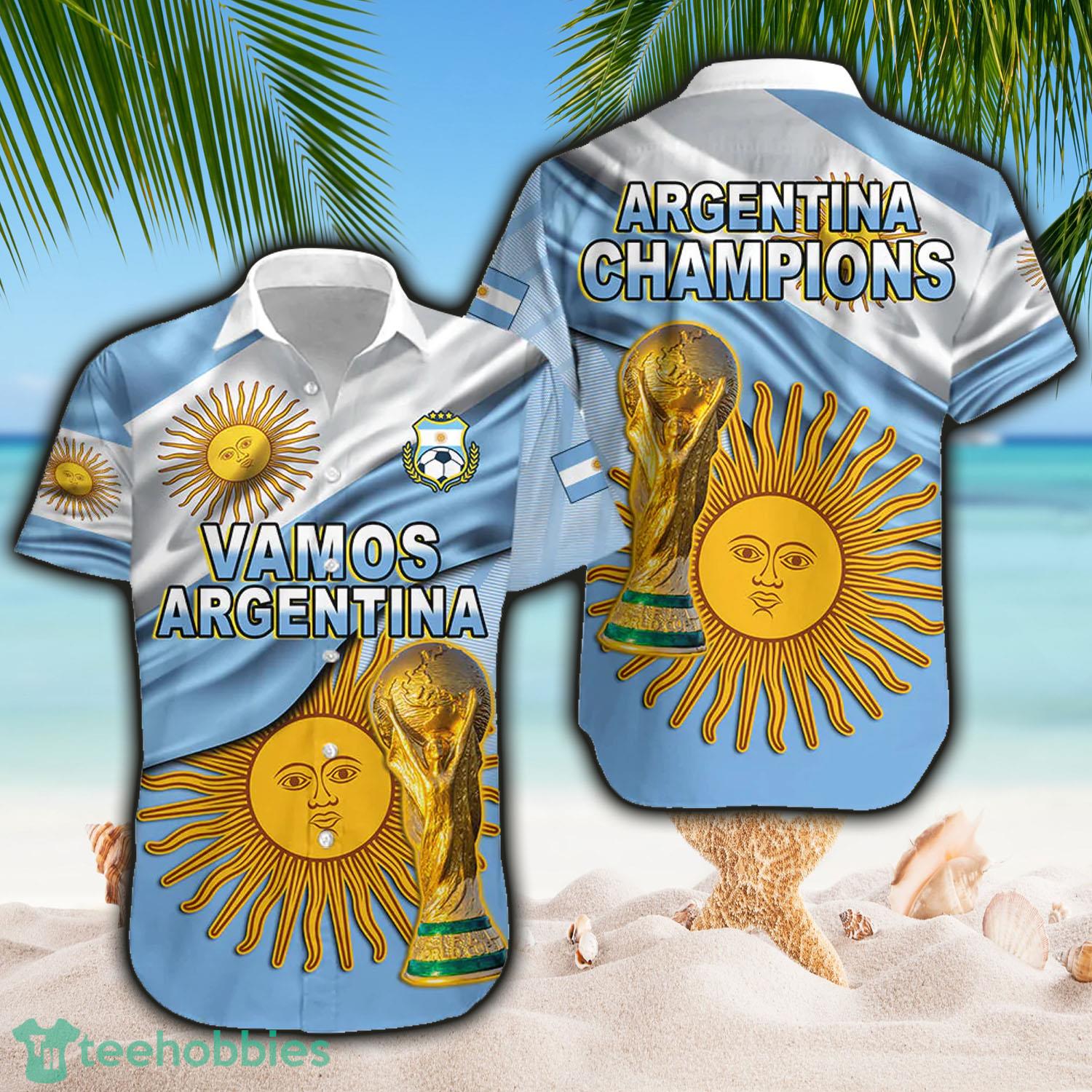 Argentina Football Baseball Champions World Cup Hawaii Shirt - Argentina Football Baseball Champions World Cup Hawaii Shirt