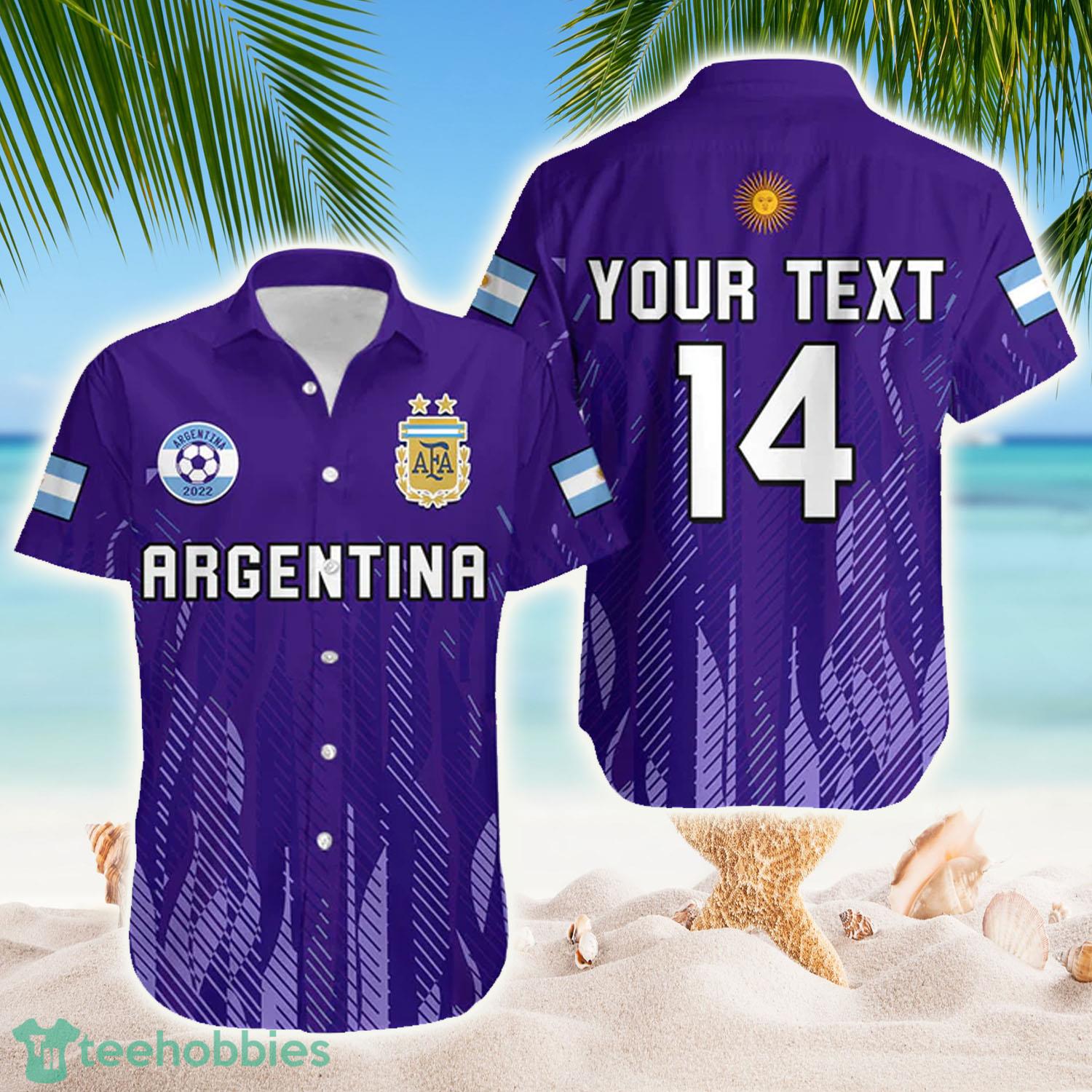 Argentina Football Hawaiian Shirt Vamos La Albiceleste 2022 - Argentina Football Hawaiian Shirt Vamos La Albiceleste 2022