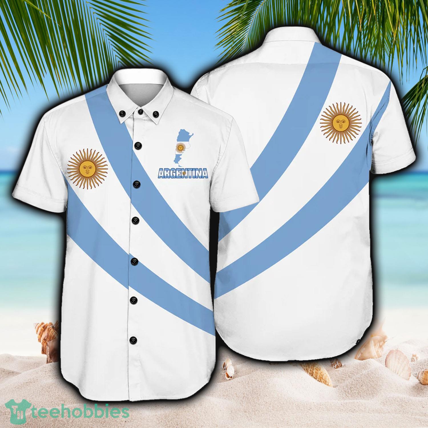 Argentina Special Flag Hawaiian Shirt - Argentina Special Flag Hawaiian Shirt