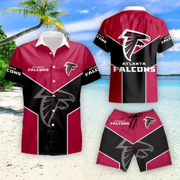 atlanta falcons 2 hawaii summer hawaiian shirt and short 1 600x600px Atlanta Falcons 2 Hawaii Summer Hawaiian Shirt And Short