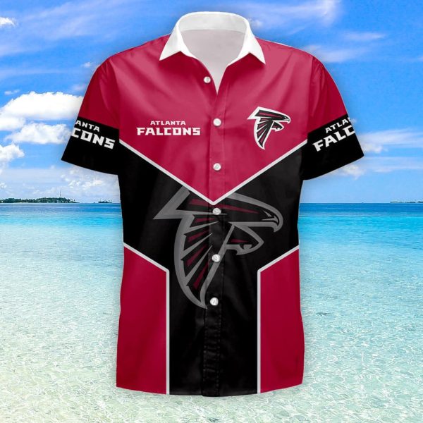 atlanta falcons 2 hawaii summer hawaiian shirt and short 600x600px Atlanta Falcons 2 Hawaii Summer Hawaiian Shirt And Short