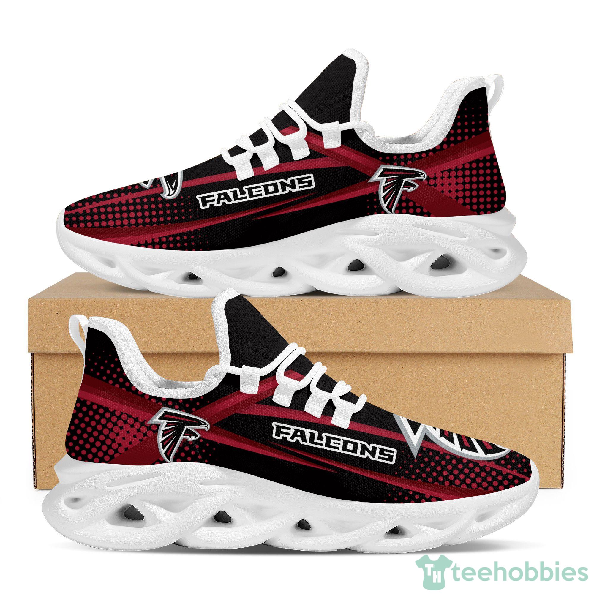 Atlanta Falcons Football Team Symbol Geometric Sporty Max Soul Sneakers Running Shoes Product Photo 2 Atlanta Falcons Football Team Symbol Geometric Sporty Max Soul Sneakers Running Shoes Product Photo 2