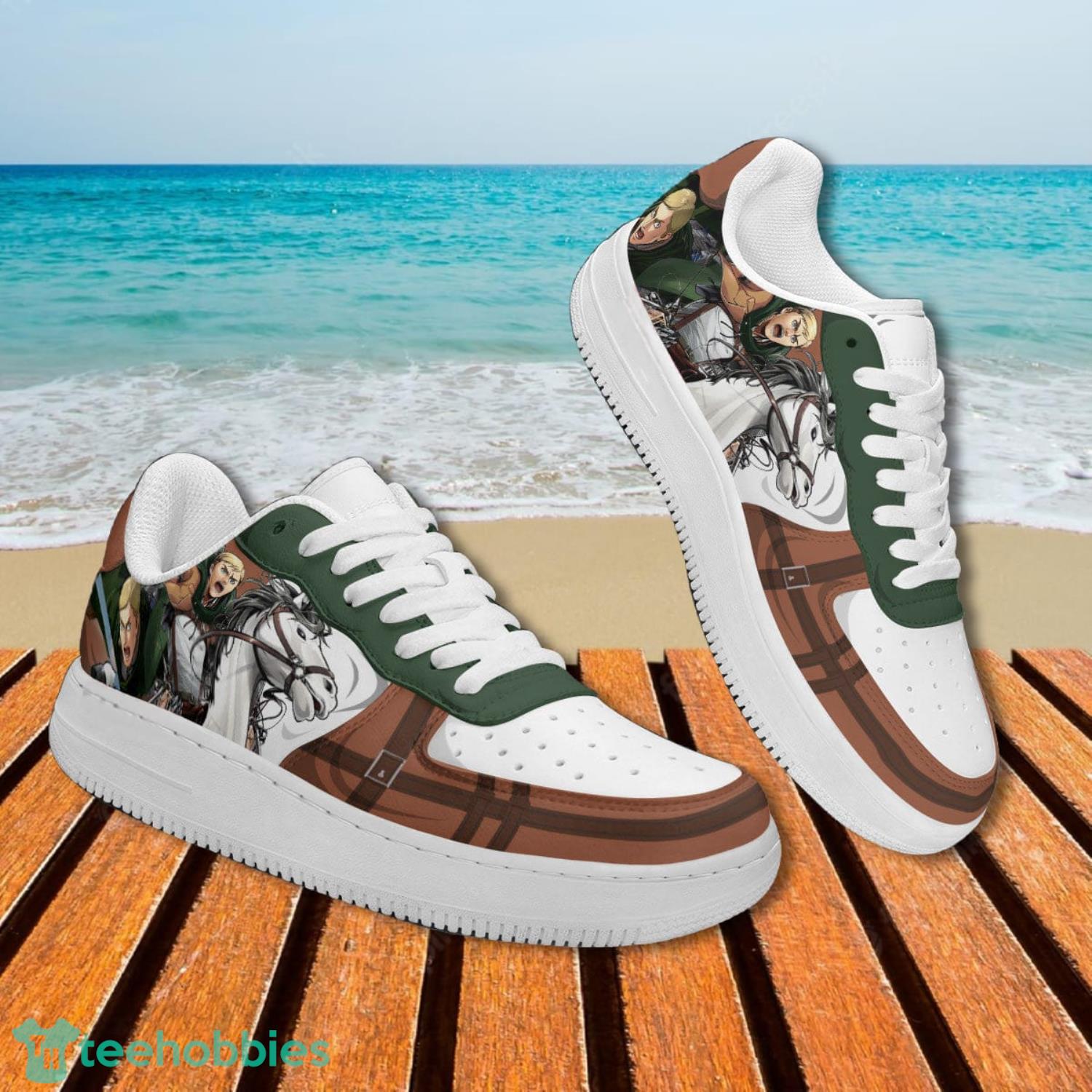 Attack On Titan Erwin Smith Air Force Shoes Gift For Anime's Fans image attack on titan erwin smith air force shoes gift for animes fans 1px Attack On Titan Erwin Smith Air Force Shoes Gift For Anime's Fans