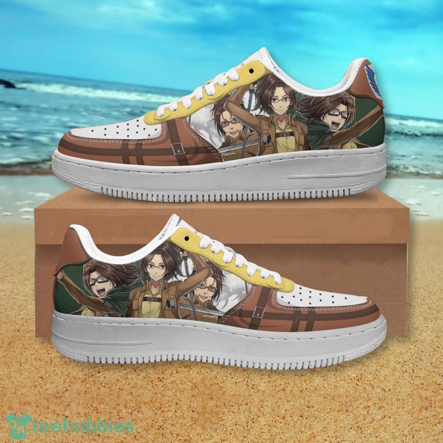 Attack On Titan Hange Zoe Air Force Shoes Gift For Anime's Fans image Attack On Titan Hange Zoe Air Force Shoes Gift For Anime's Fans Product Photo 1