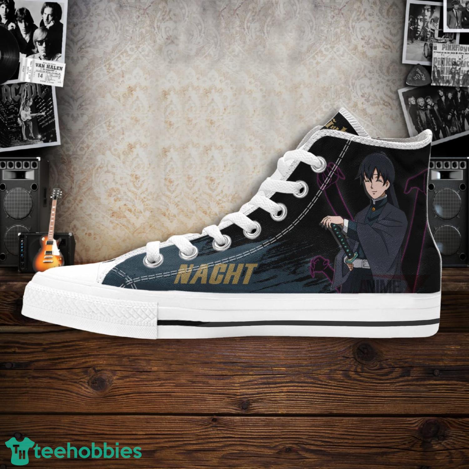 Black Clover Nacht Faust Black Bull Anime High Top Canvas Shoes Product Photo 4 Black Clover Nacht Faust Black Bull Anime High Top Canvas Shoes Product Photo 4