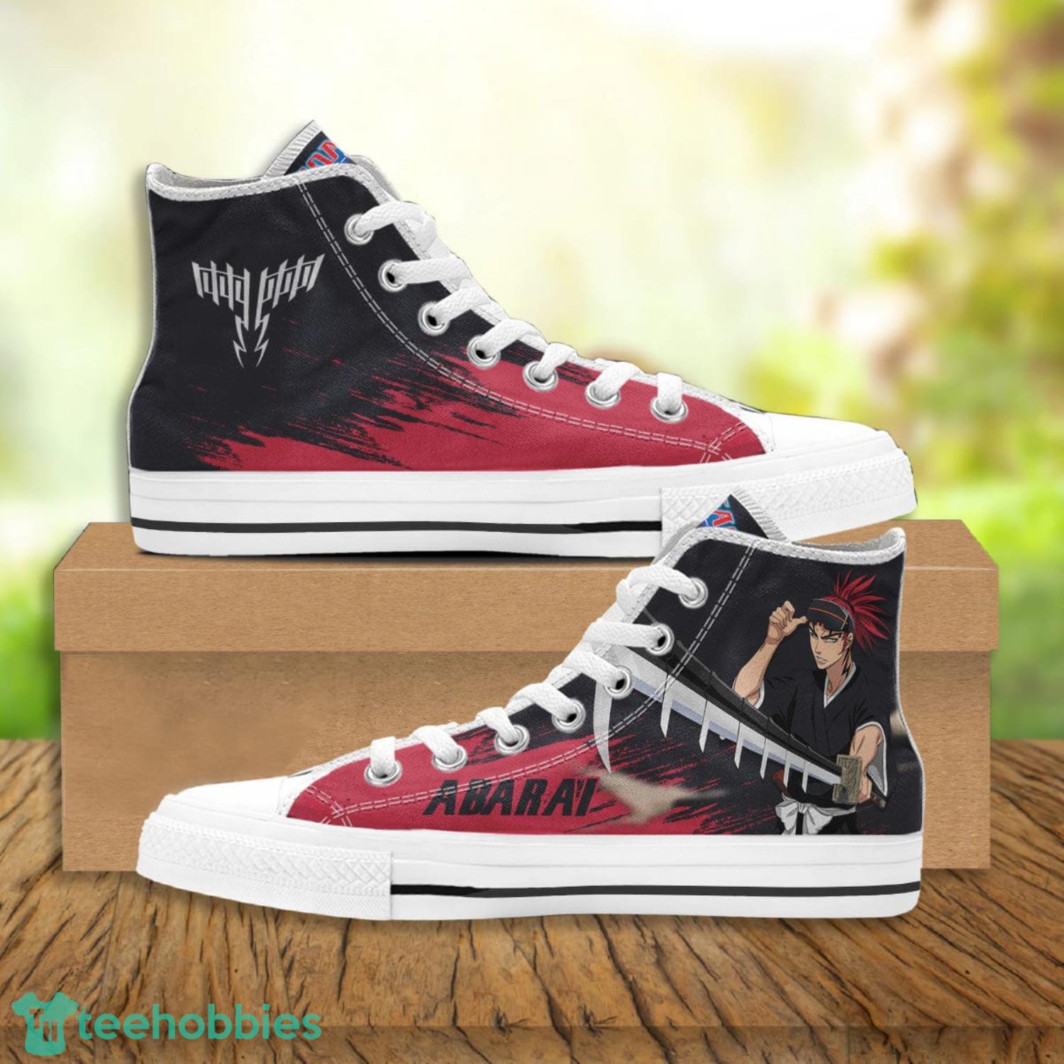 Bleach Abarai Renji Anime High Top Canvas Shoes Product Photo 1 Bleach Abarai Renji Anime High Top Canvas Shoes Product Photo 1