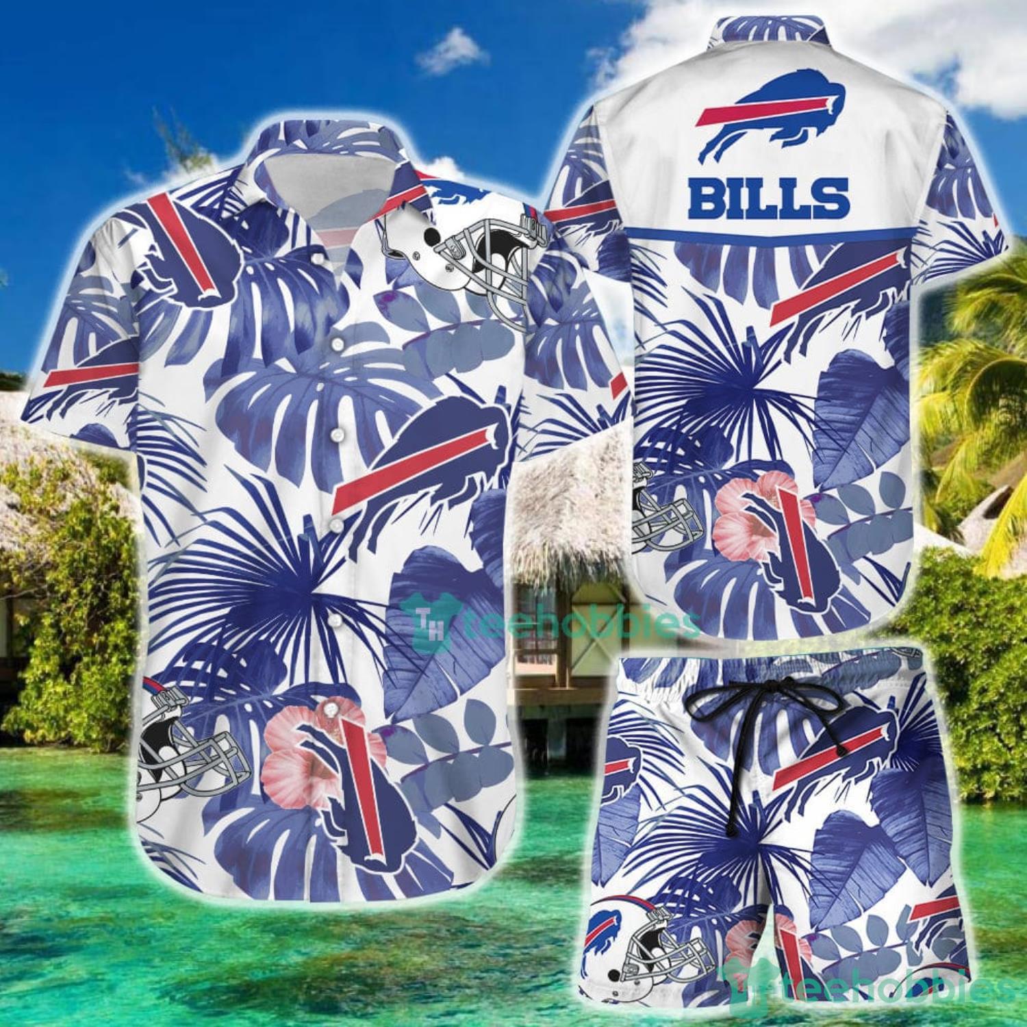 Buffalo Bills NFL Football Team Hawaiian Shirt And Short Product Photo 1