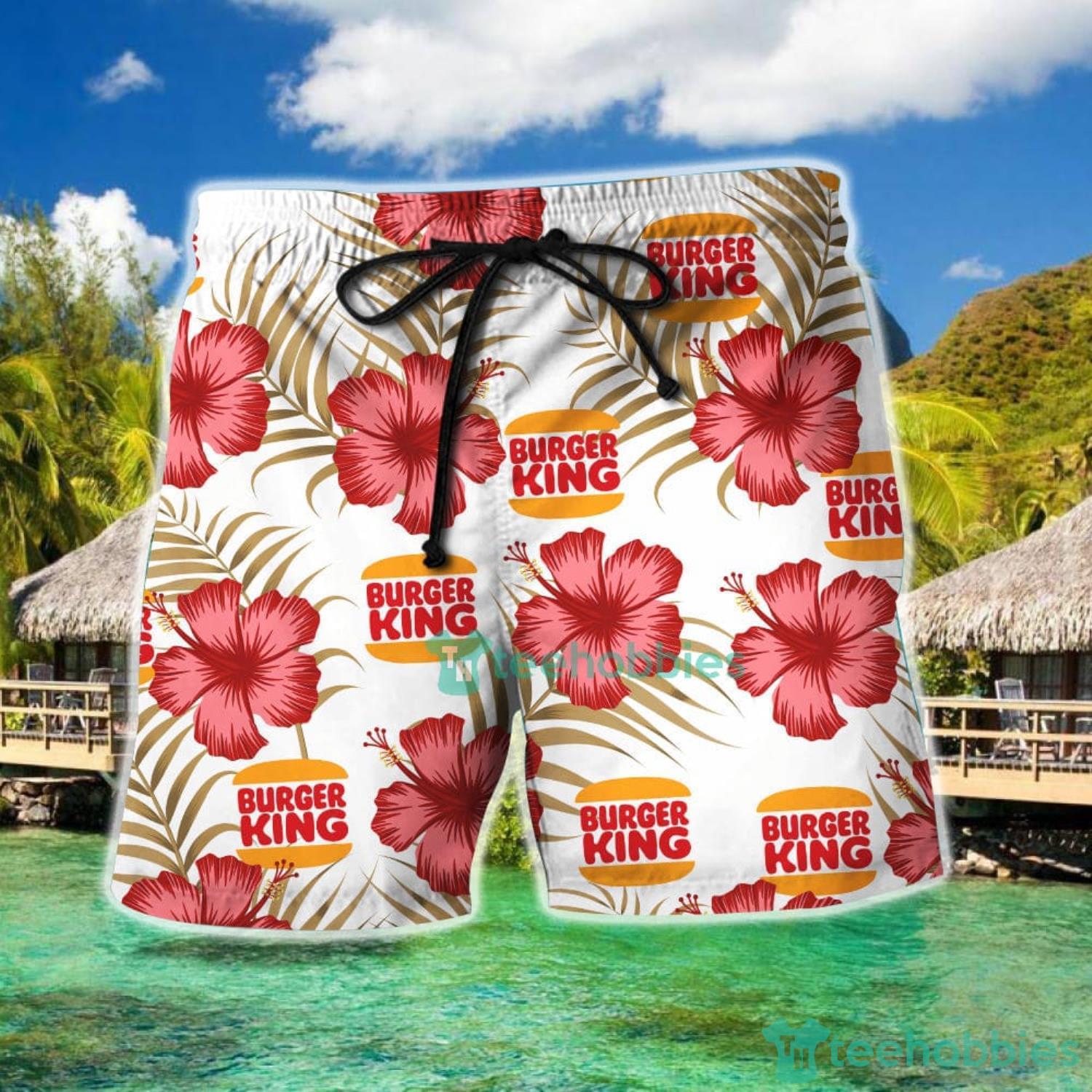Burger King Aloha Tropical Hawaiian Shirt And Short Product Photo 3 Burger King Aloha Tropical Hawaiian Shirt And Short Product Photo 3