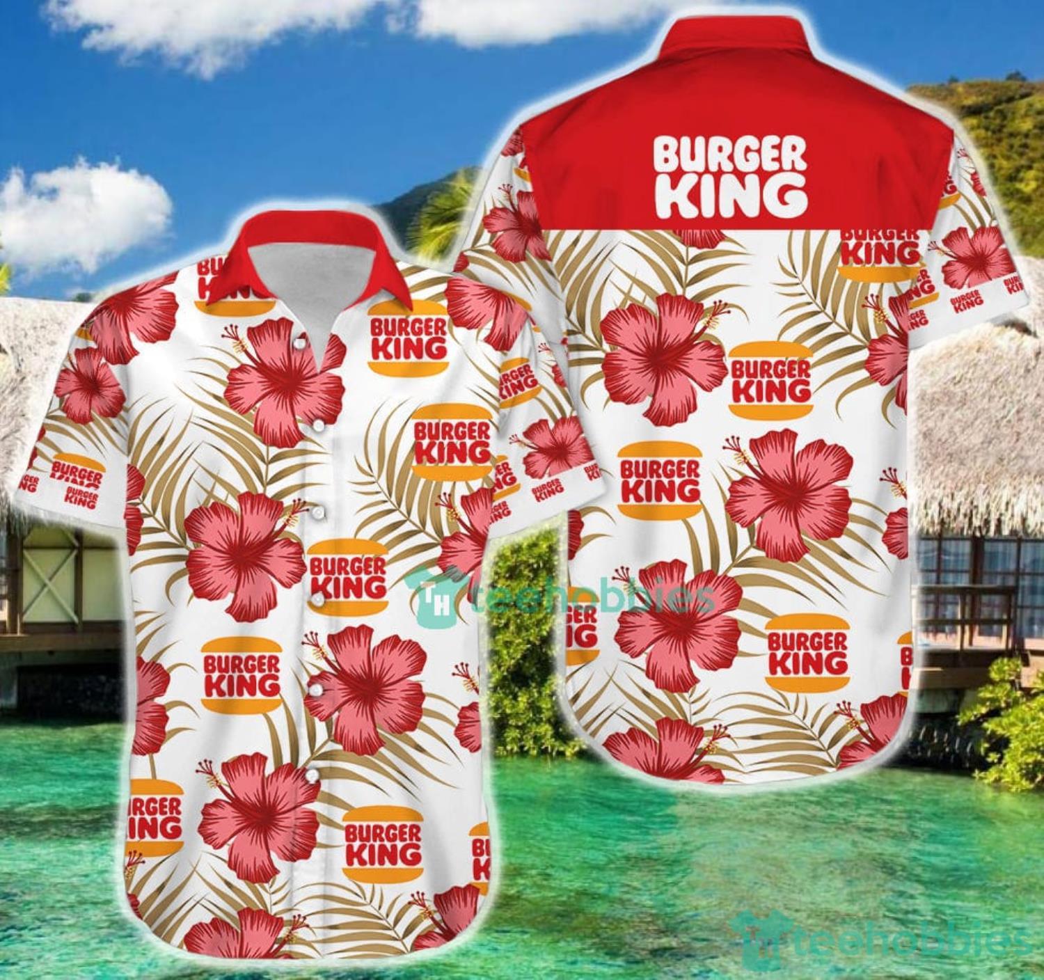 Burger King Aloha Tropical Hawaiian Shirt And Short Product Photo 5 Burger King Aloha Tropical Hawaiian Shirt And Short Product Photo 5