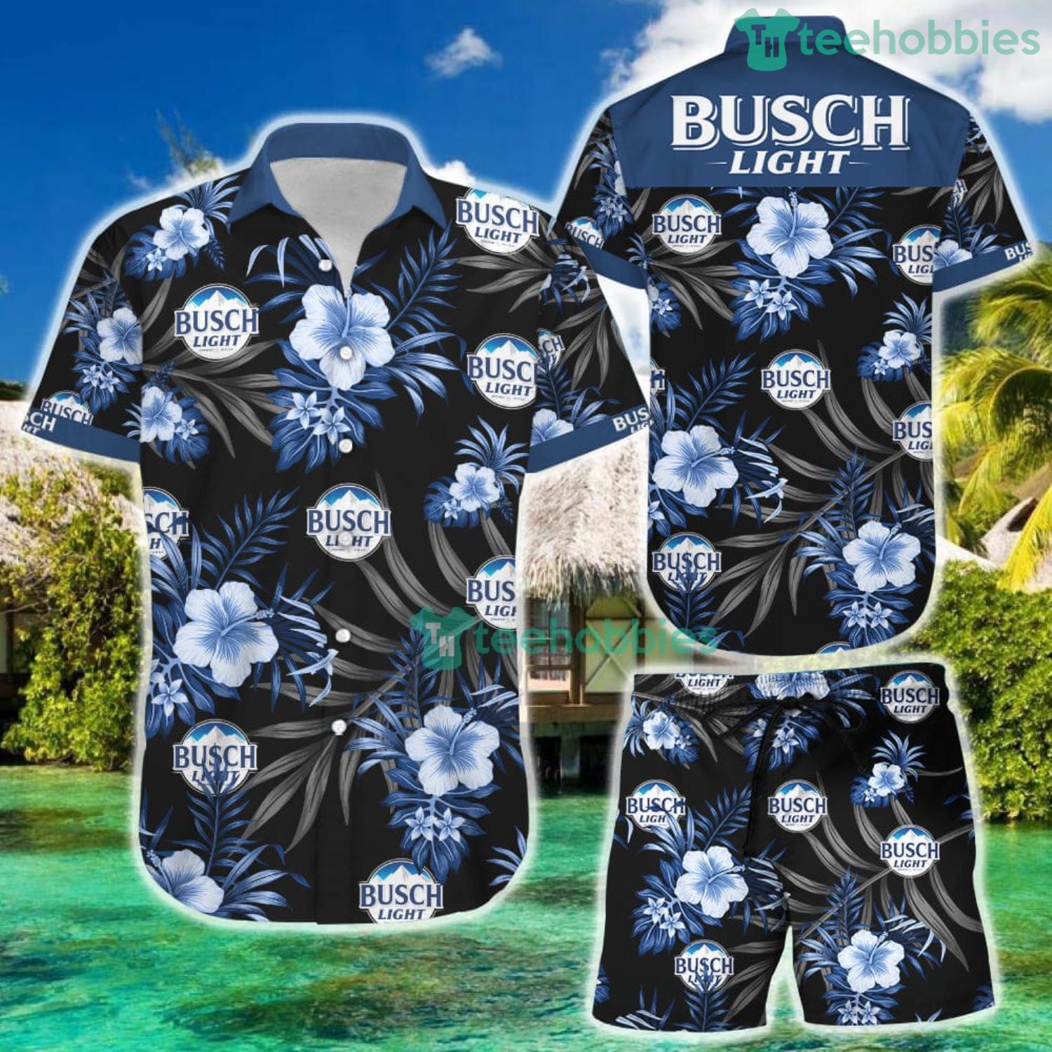 Busch Beer Original Hawaiian Shirt