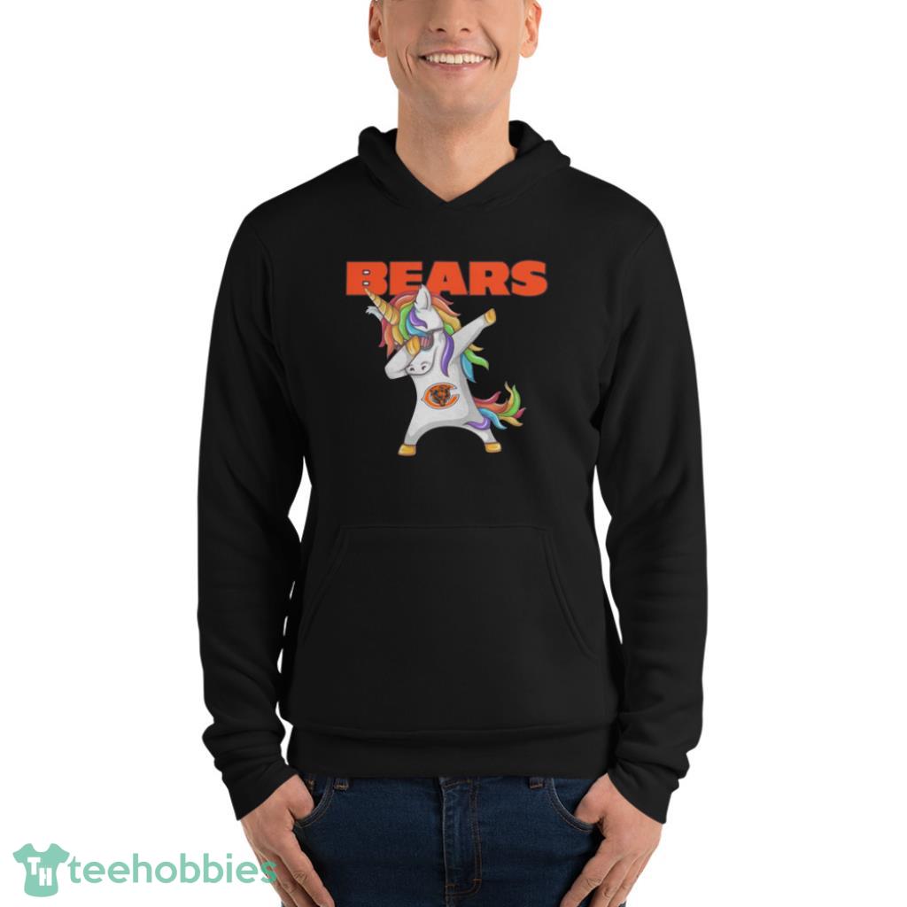 Chicago Bears NFL Football Funny Unicorn Dabbing Sports T Shirt - Banantees