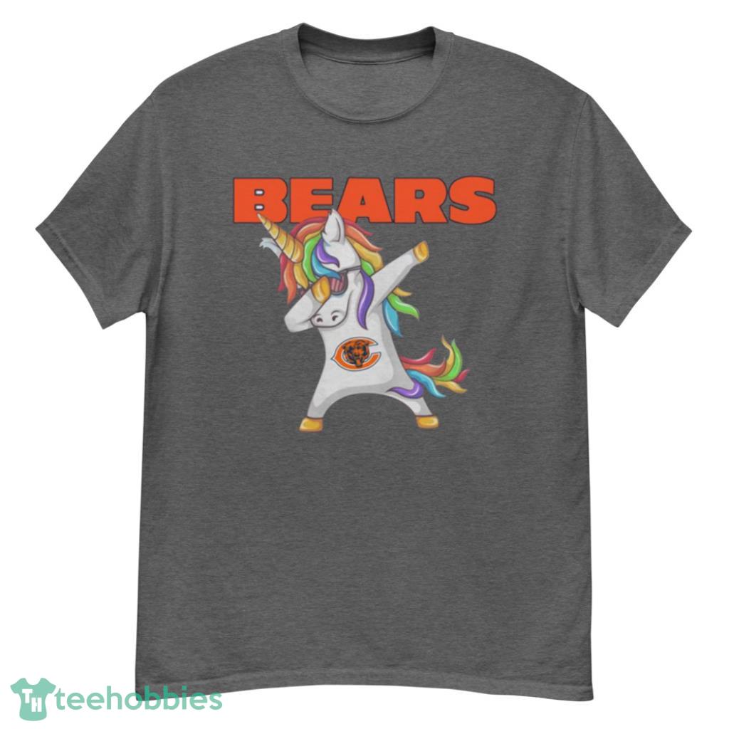 Chicago Bears NFL Football Funny Unicorn Dabbing Sports For