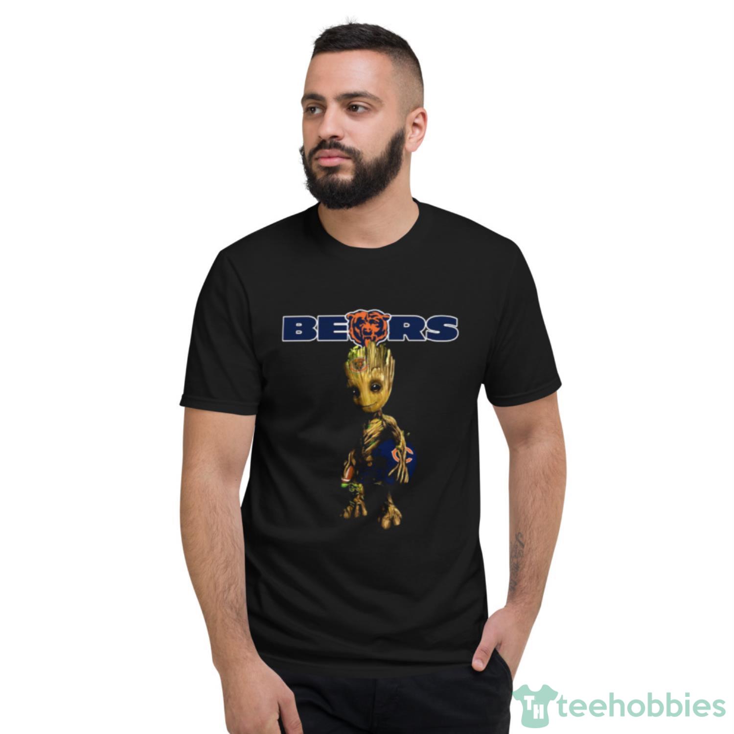 Chicago Bears NFL Football Groot Marvel Guardians Of The Galaxy T Shirt -  Banantees