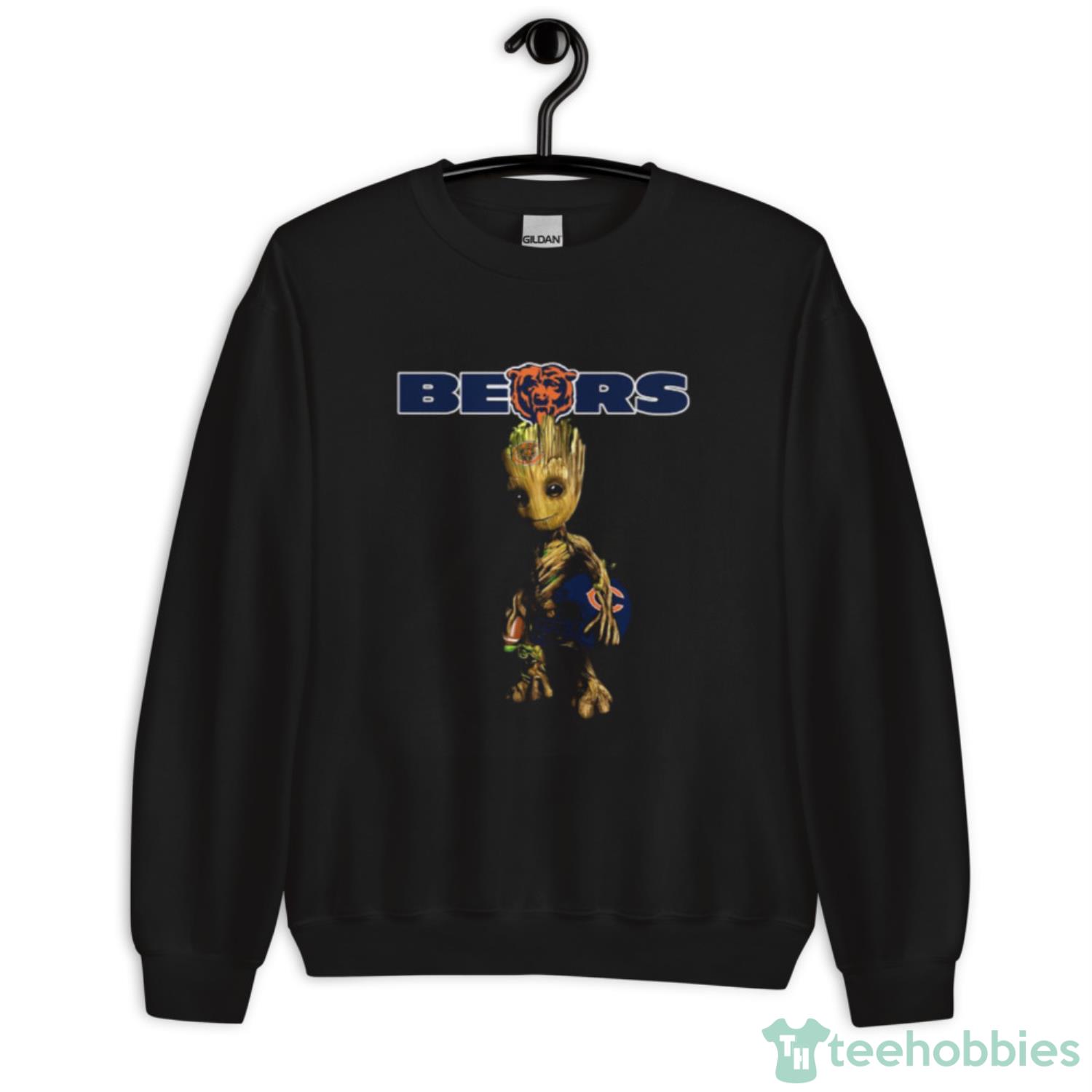 Chicago Bears NFL Football Groot Marvel Guardians Of The Galaxy T Shirt -  Banantees