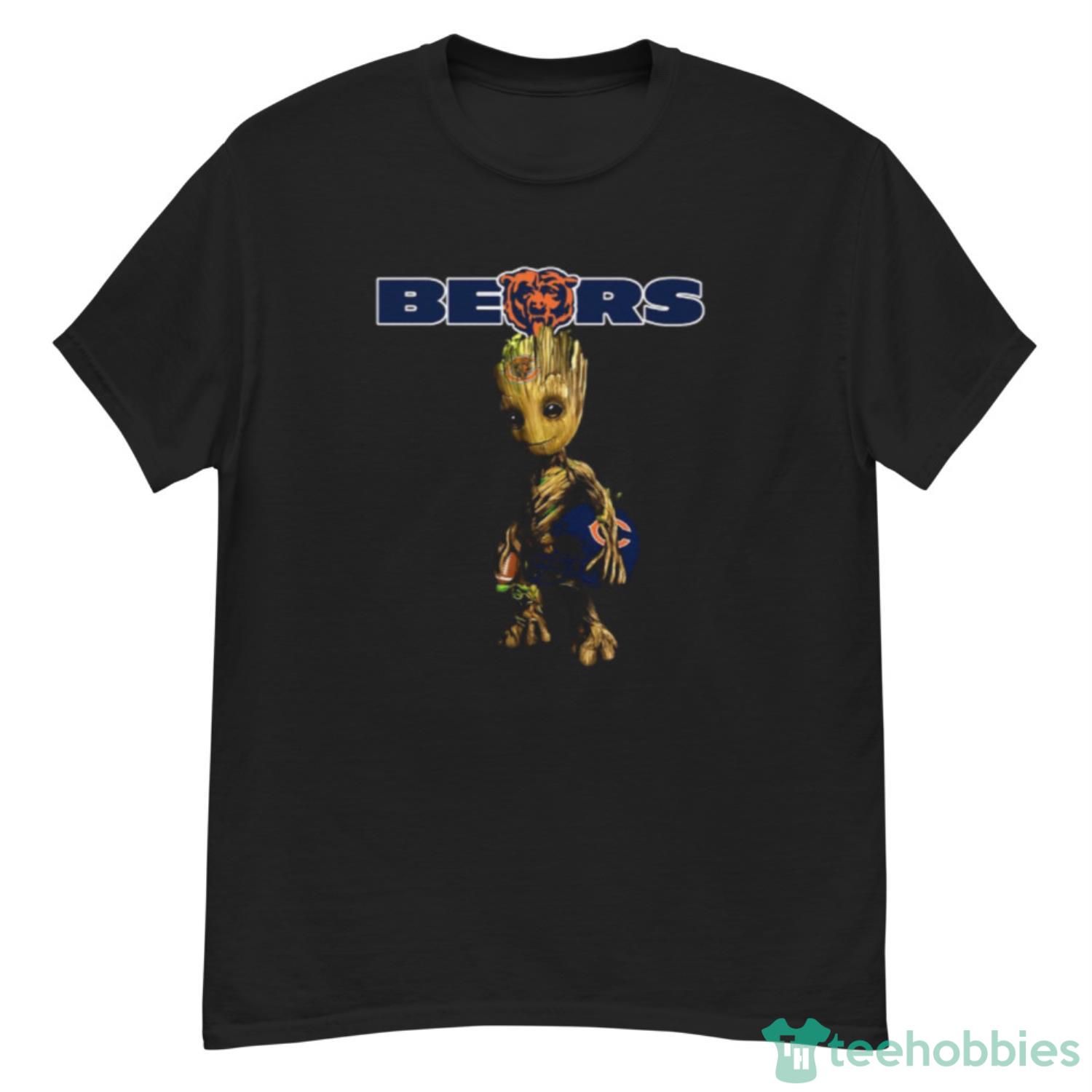 Chicago Bears NFL Football Groot Marvel Guardians Of The Galaxy T Shirt -  Banantees