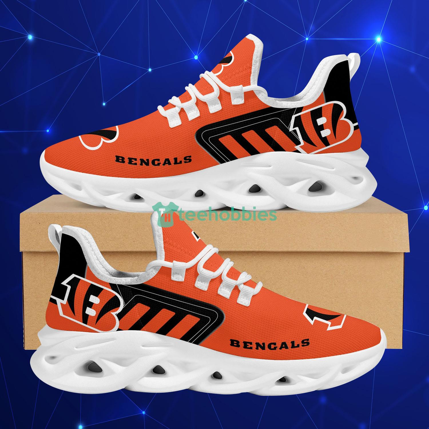 Cincinnati Bengals Max Soul Sneakers Shoes For Mens Women