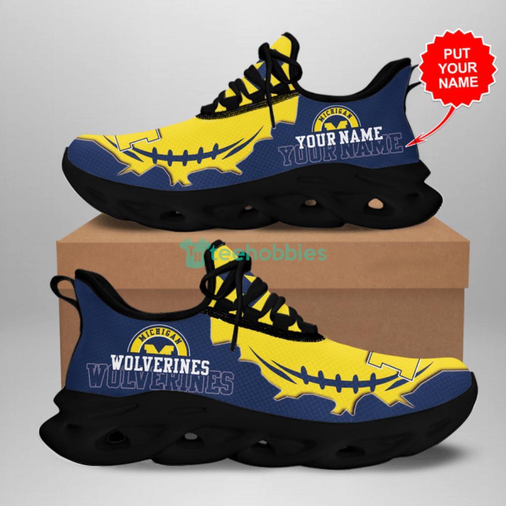 Michigan Wolverines Running Shoes - Gym Sneakers –