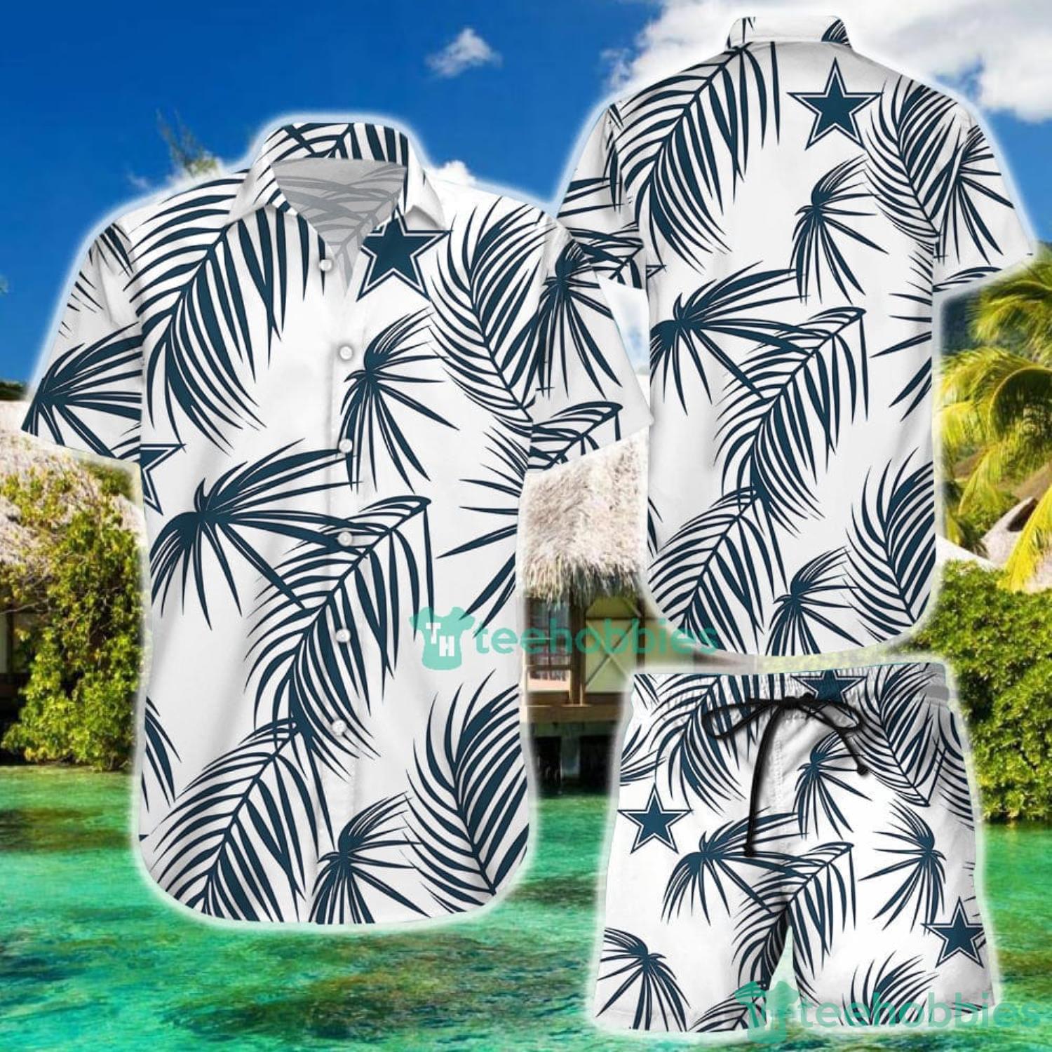Dallas Cowboys Aloha Tropical Hawaiian Shirt And Short