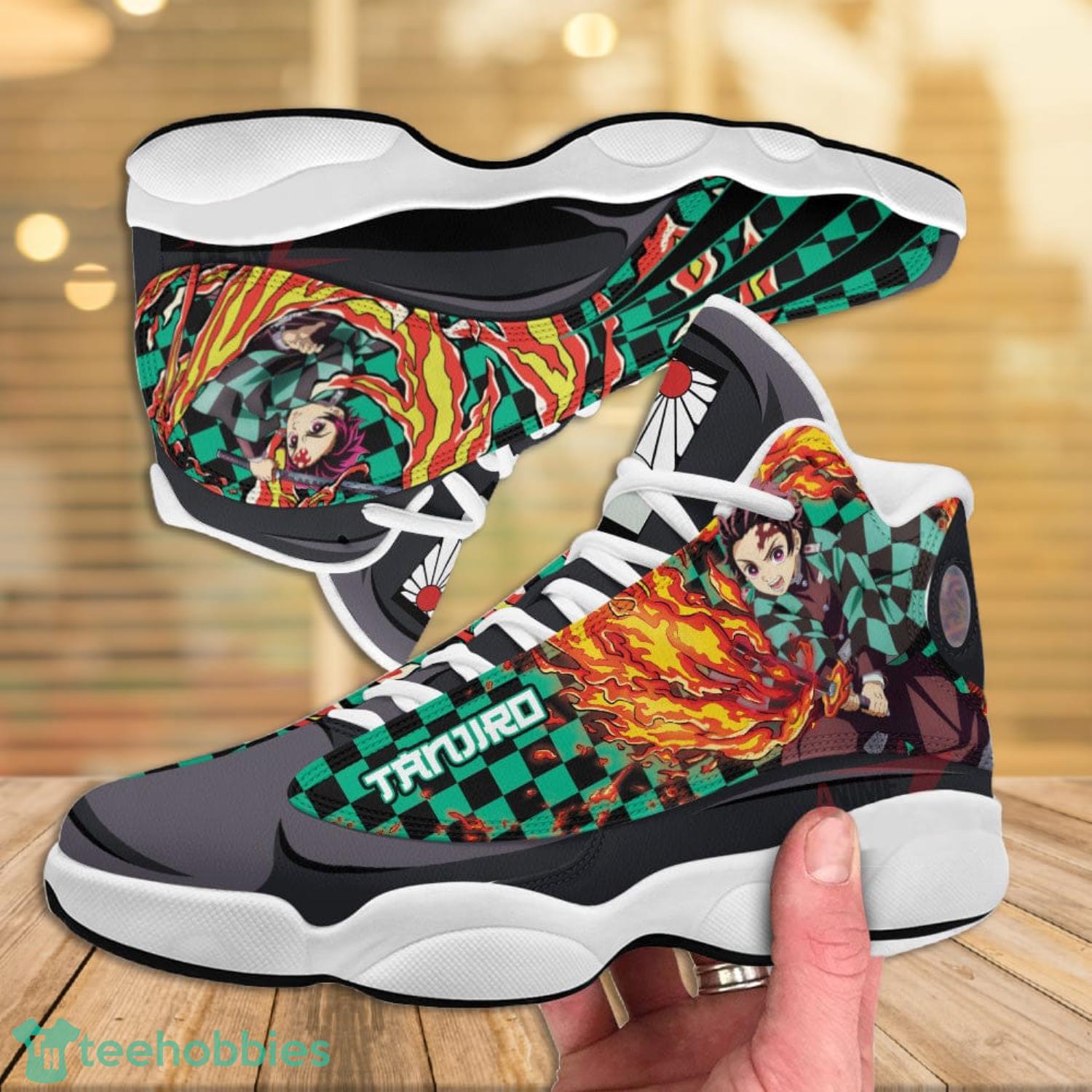 Demon Slayer Jd13 Sneakers Kamando Tanjiro Sun Breathing Anime Shoes Gift For Fans Product Photo 3 Demon Slayer Jd13 Sneakers Kamando Tanjiro Sun Breathing Anime Shoes Gift For Fans Product Photo 3