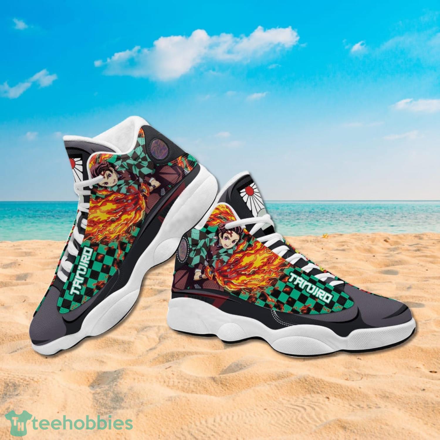 Demon Slayer Jd13 Sneakers Kamando Tanjiro Sun Breathing Anime Shoes Gift For Fans Product Photo 4 Demon Slayer Jd13 Sneakers Kamando Tanjiro Sun Breathing Anime Shoes Gift For Fans Product Photo 4