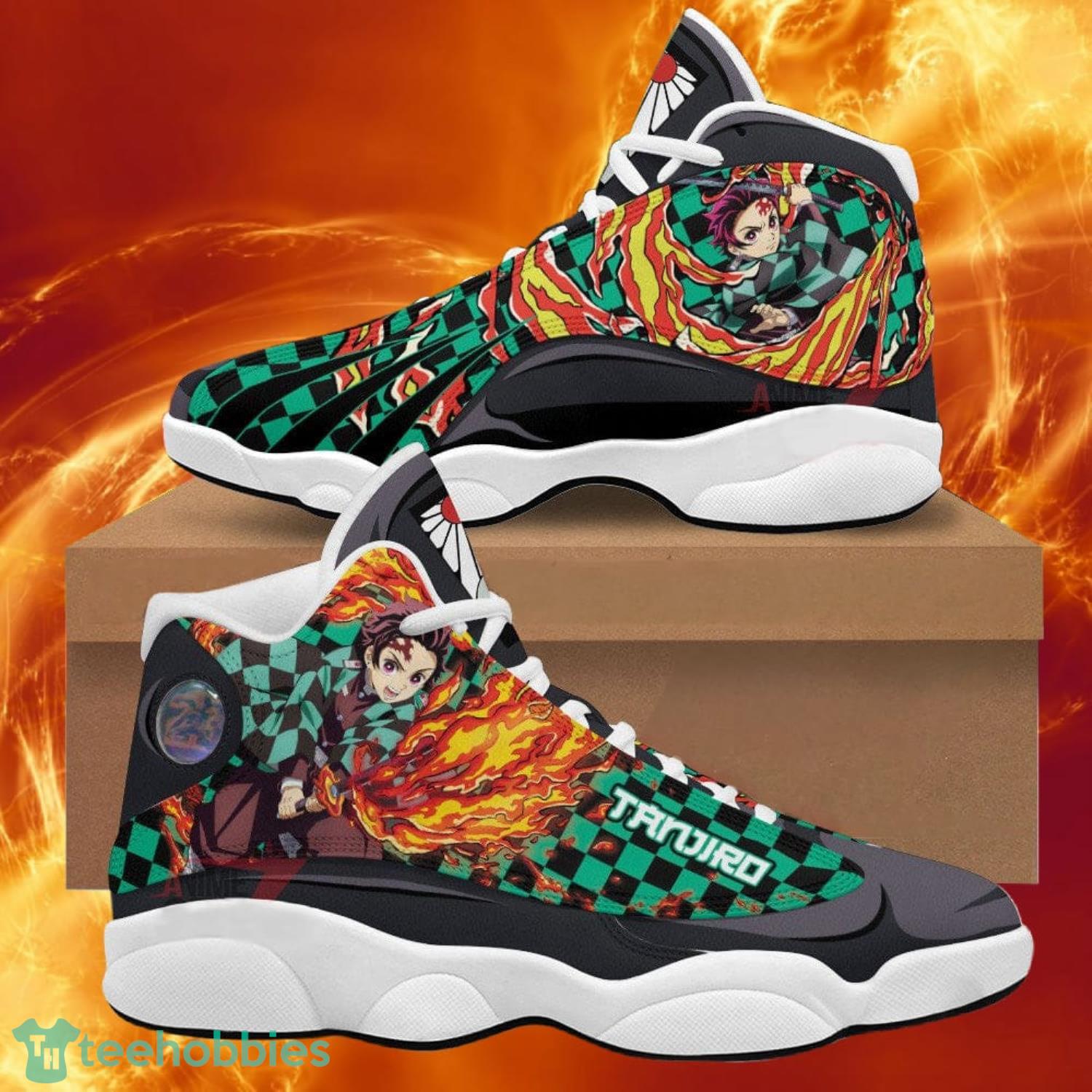 Demon Slayer Jd13 Sneakers Kamando Tanjiro Sun Breathing Anime Shoes Gift For Fans Product Photo 1 Demon Slayer Jd13 Sneakers Kamando Tanjiro Sun Breathing Anime Shoes Gift For Fans Product Photo 1