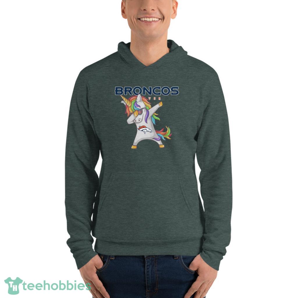 Dabbing Unicorn Denver Broncos Shirt - High-Quality Printed Brand