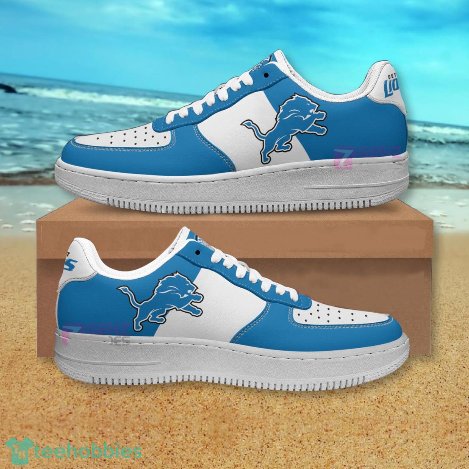 Detroit Lions Sneakers High Top Shoes Fan Gift