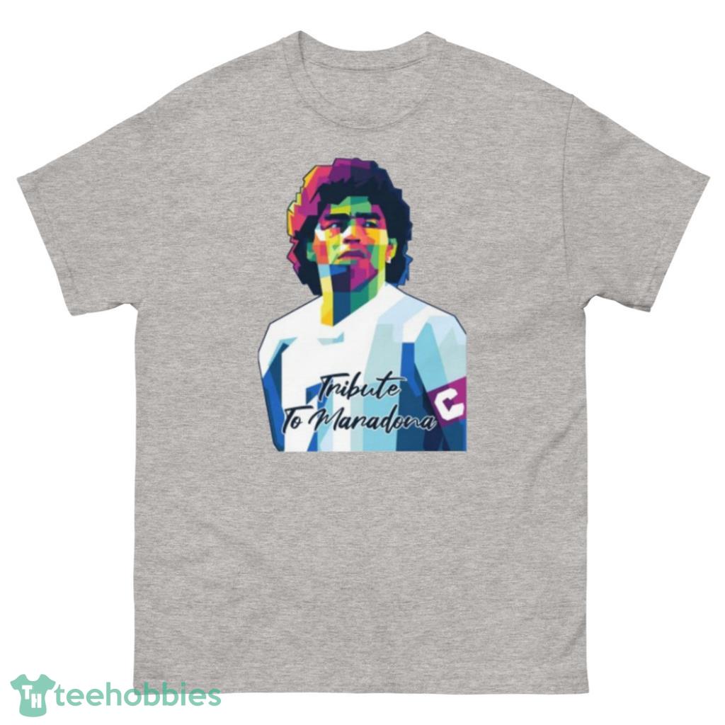 Diego Maradona T-Shirt - 500 Men’s Classic Tee Gildan Diego Maradona T-Shirt - 500 Men’s Classic Tee Gildan