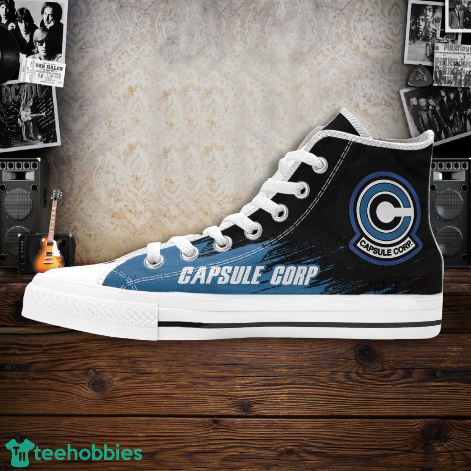 Dragon Ball Capsule Corp High Top Canvas Shoes Product Photo 4 Dragon Ball Capsule Corp High Top Canvas Shoes Product Photo 4