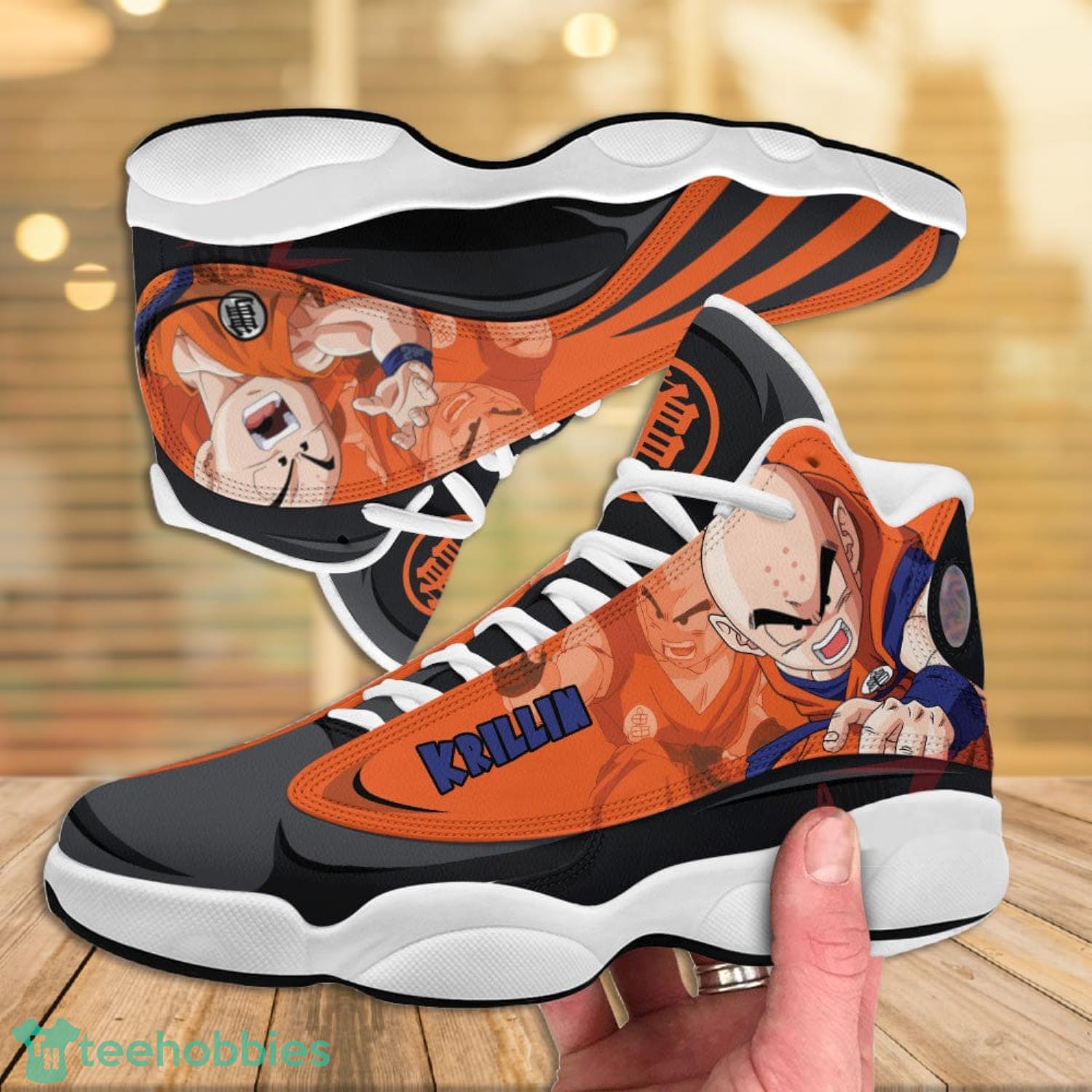 Dragon Ball Krillin Air Jordan 13 Sneakers Anime Shoes Gift For Fans