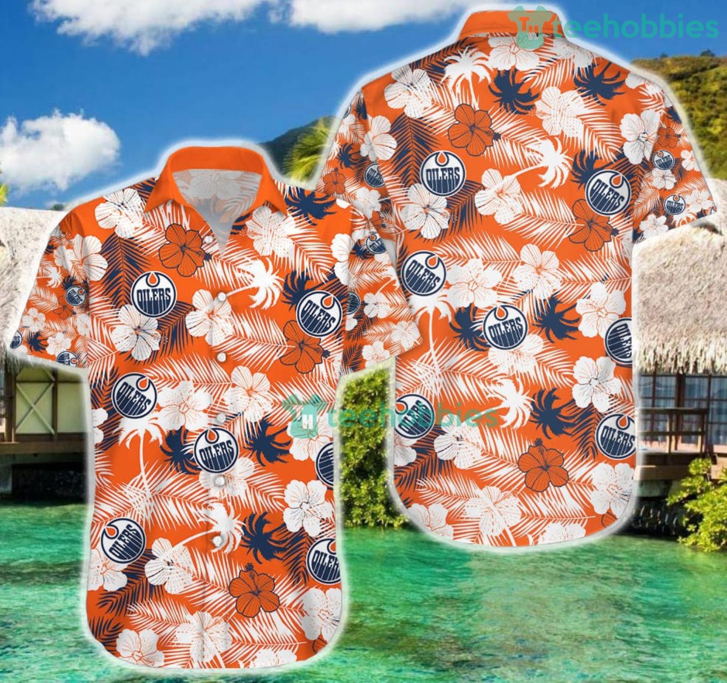 oilers hawaiian shirt