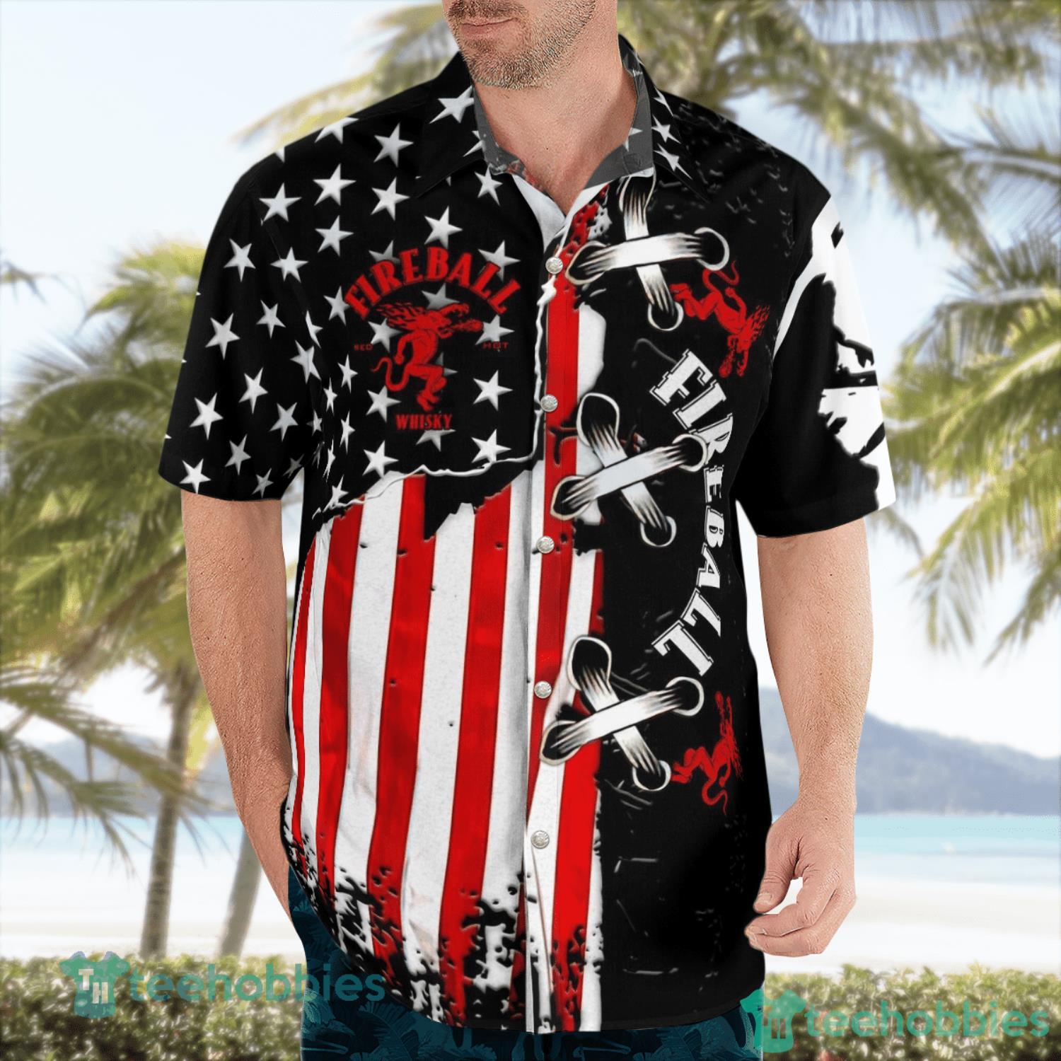 Mens Hawaiian Dodger Shirt 