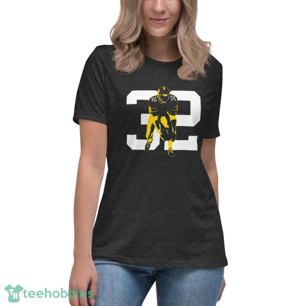 theSteelCityTshirts Franco Harris 32 Goat Immaculate Reception 50th Anniversary Pittsburgh Football Fan T Shirt Dog / Black / X-Large