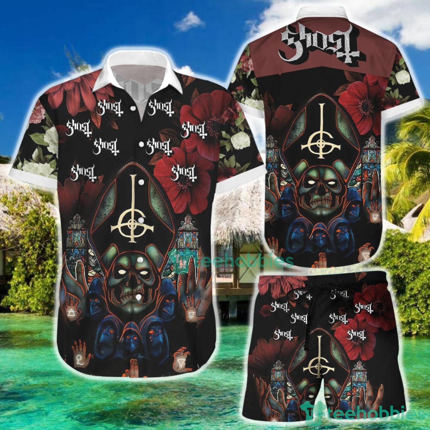 Ghost Bc Hawaiian Shirt And Short Product Photo 1