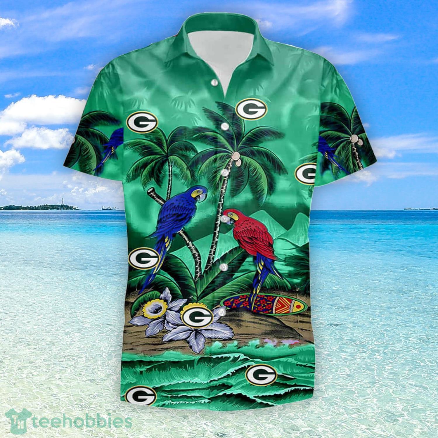 Green Bay Packers Hawaiian Shirt Baby Yoda Style Summer Trending