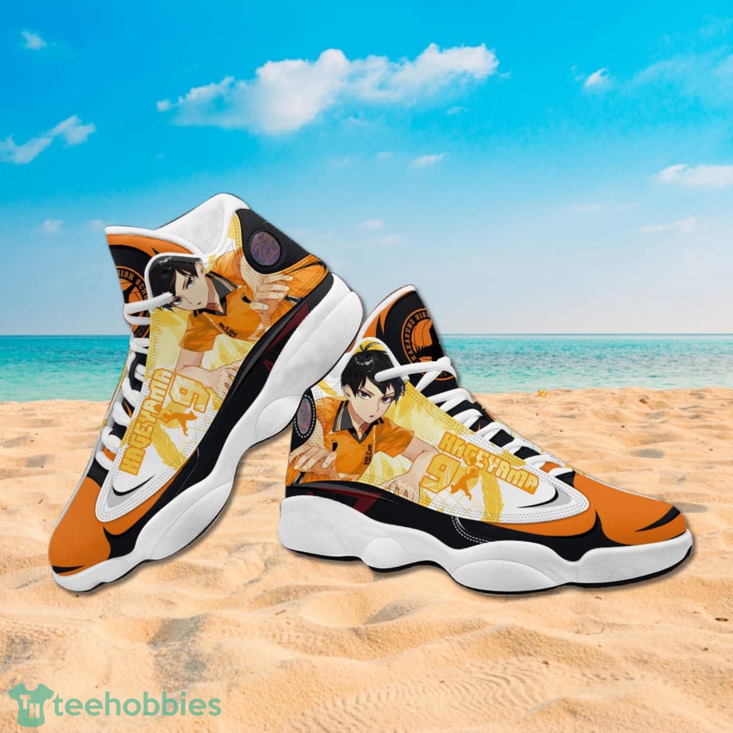 Haikyuu Anime Air Jordan Hightop Shoes Sneakers Custom Kageyama x Shoyo