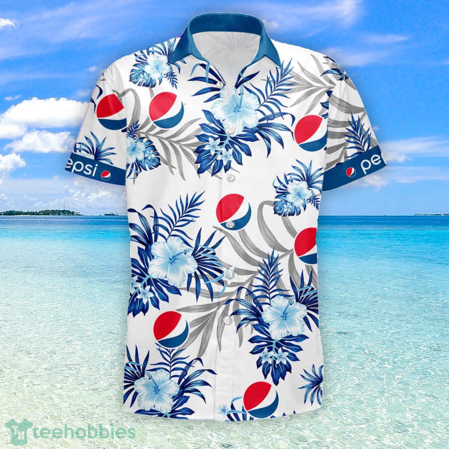 Baltimore Orioles Flower Pattern Light Blue Short Sleeve 3D Hawaiian Shirt  - Freedomdesign
