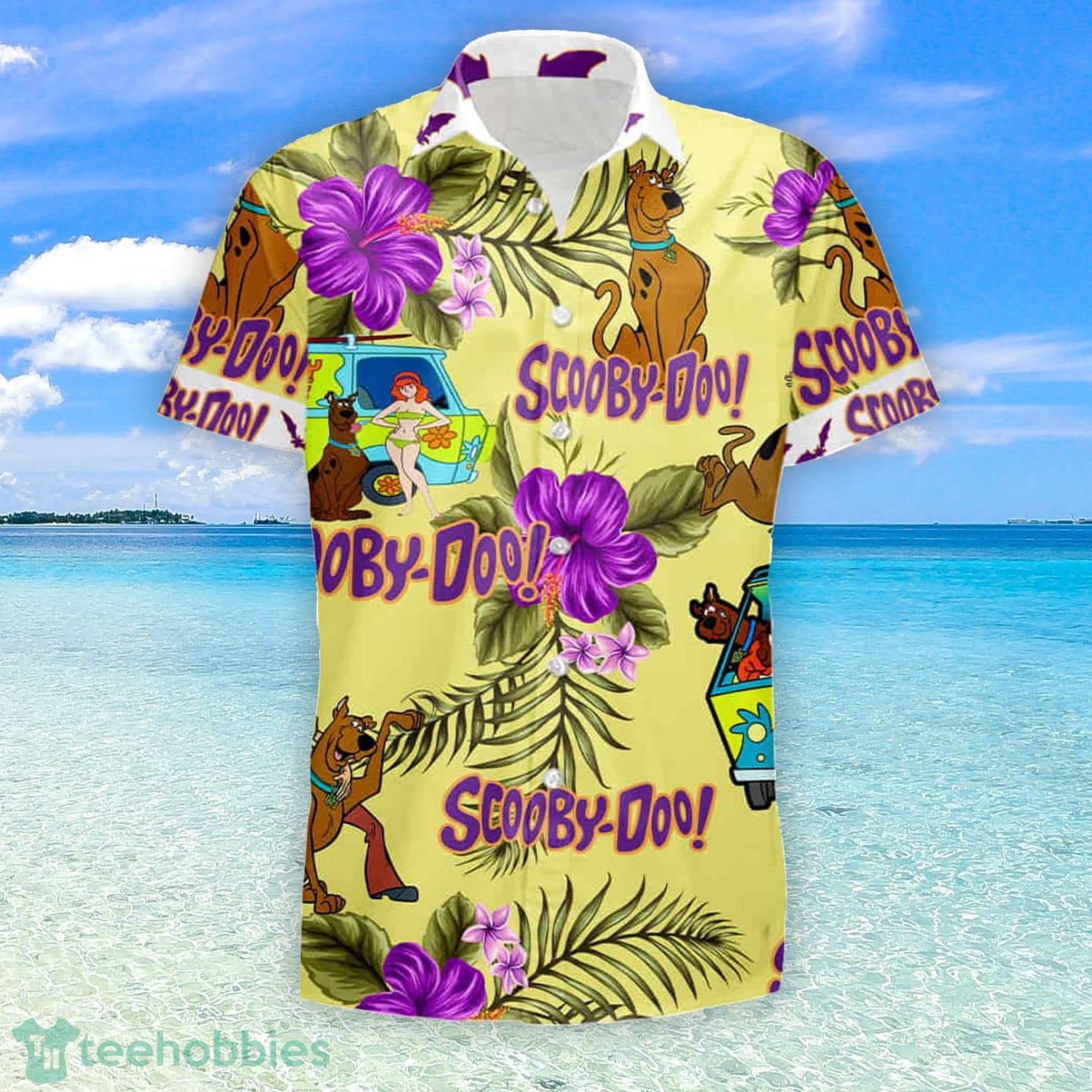 Chicago Cubs Fans Tiny Red Hibiscus Tropical 3D Hawaiian Shirt