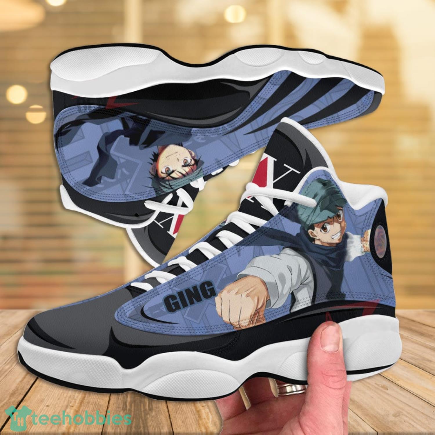 Hunter X Hunter Air Jordan 13 Sneakers Custom Ging Freecss Anime