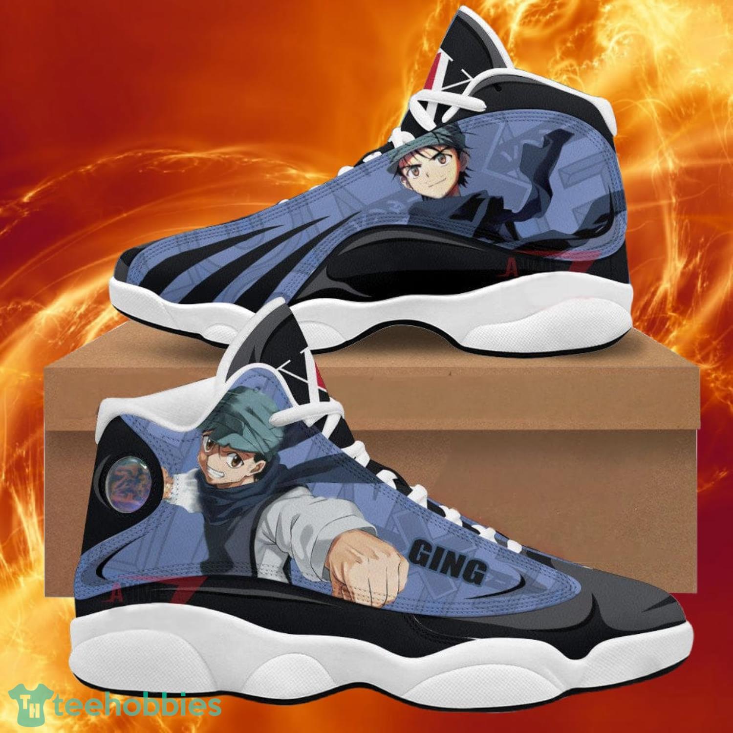 Hunter X Hunter Air Jordan 13 Sneakers Custom Ging Freecss